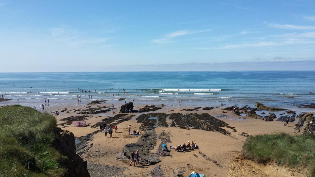 Stones Throw Studio Apartment Bude Cornwall Eksteriør billede